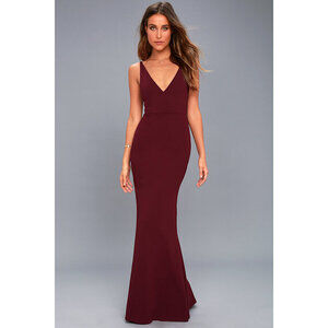Lulus Melora Plum Sleeveless Maxi Dress - Size Medium